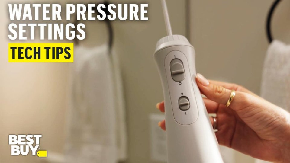 Water Pressure Settings with the Waterpik Cordless Plus Water Flosser video 0 minutes 50 seconds