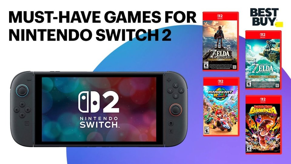 Must-Have Games for Nintendo Switch 2 video 1 minutes 10 seconds