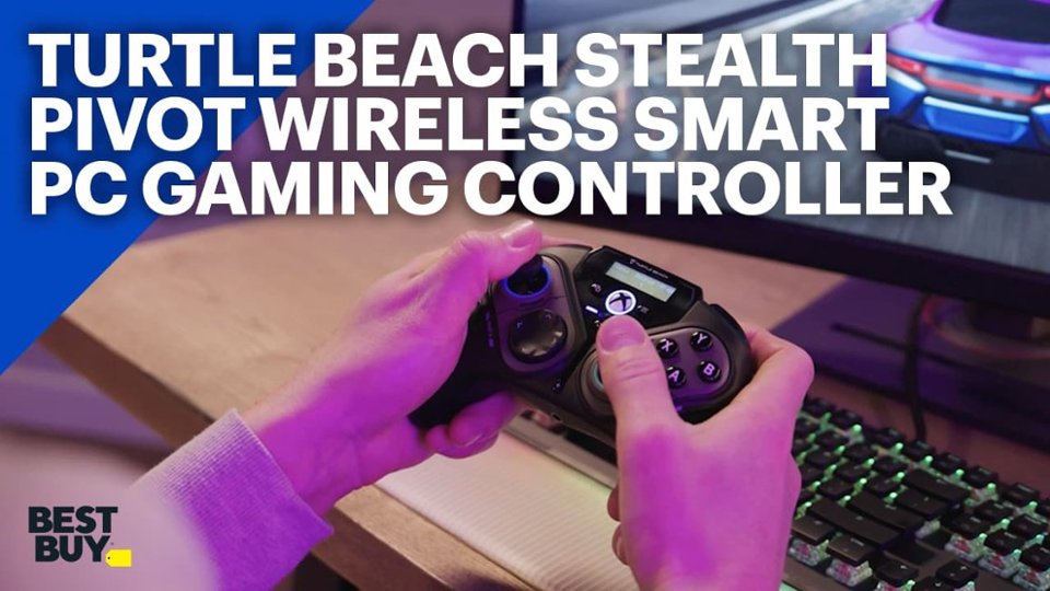 Turtle Beach Stealth Pivot Wireless Smart PC Gaming Controller video 0 minutes 42 seconds