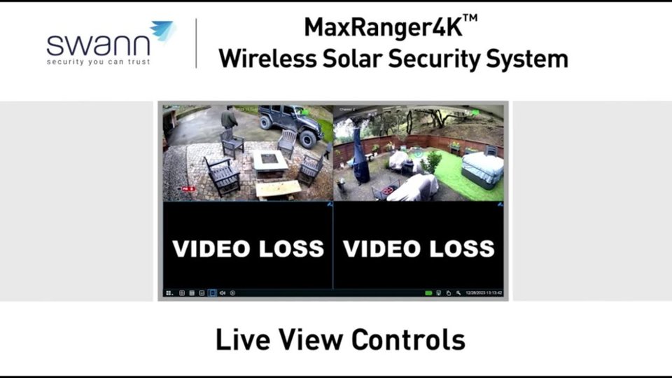 Swann MaxRanger4K - Live View Setup video 2 minutes 59 seconds