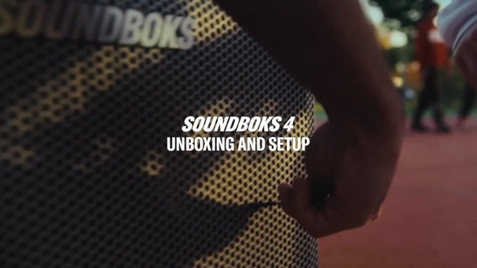 Unboxing the SOUNDBOKS 4 Portable Bluetooth Speaker video 1 minutes 36 seconds