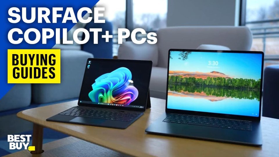 Buying Guide: Surface CoPilot+ PCs video 1 minutes 56 seconds