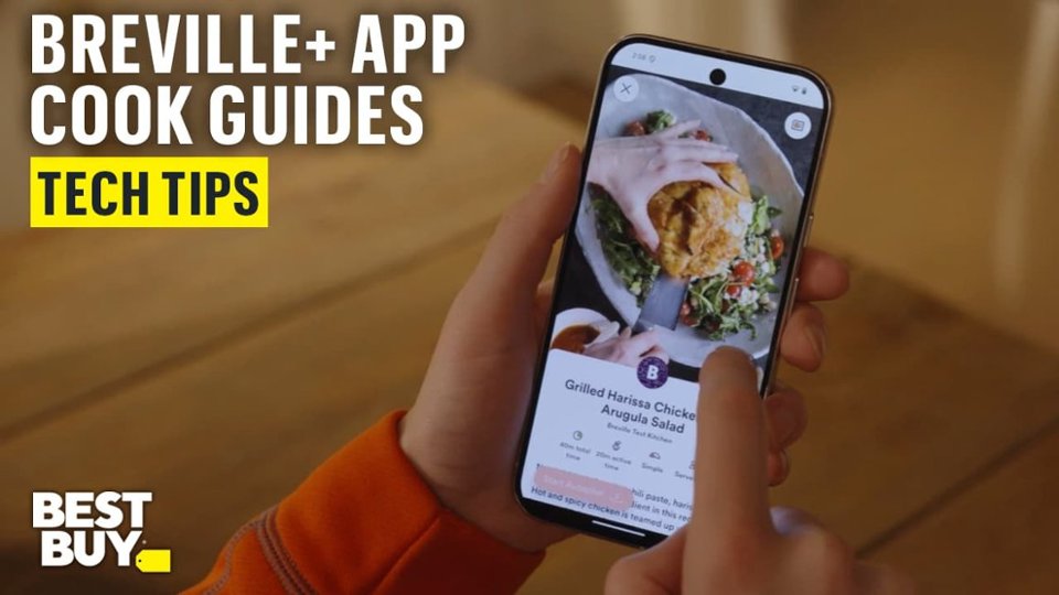 Try New Recipes with Breville+ App for Breville Smart Oven Air Fryer Pro video 1 minutes 00 seconds