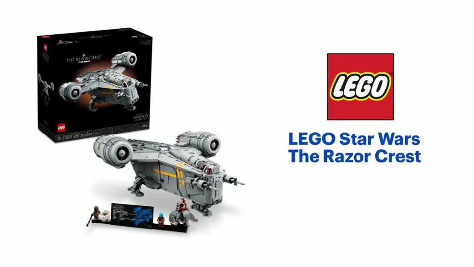 LEGO - Star Wars The Razor Crest 75331 - Multi Product Features video 1 minutes 05 seconds