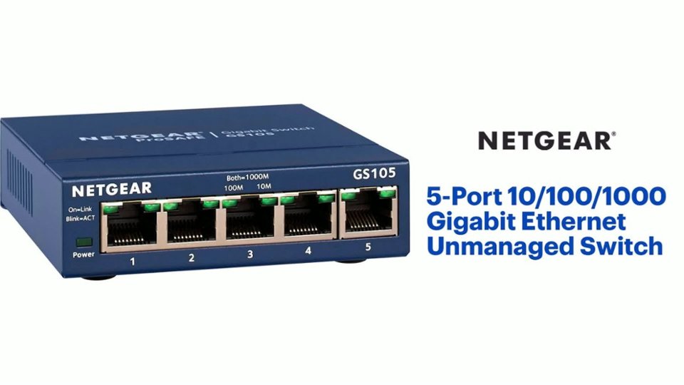 5-Port 10/100/1000 Gigabit Ethernet Unmanaged Switch Product Features video 1 minutes 18 seconds
