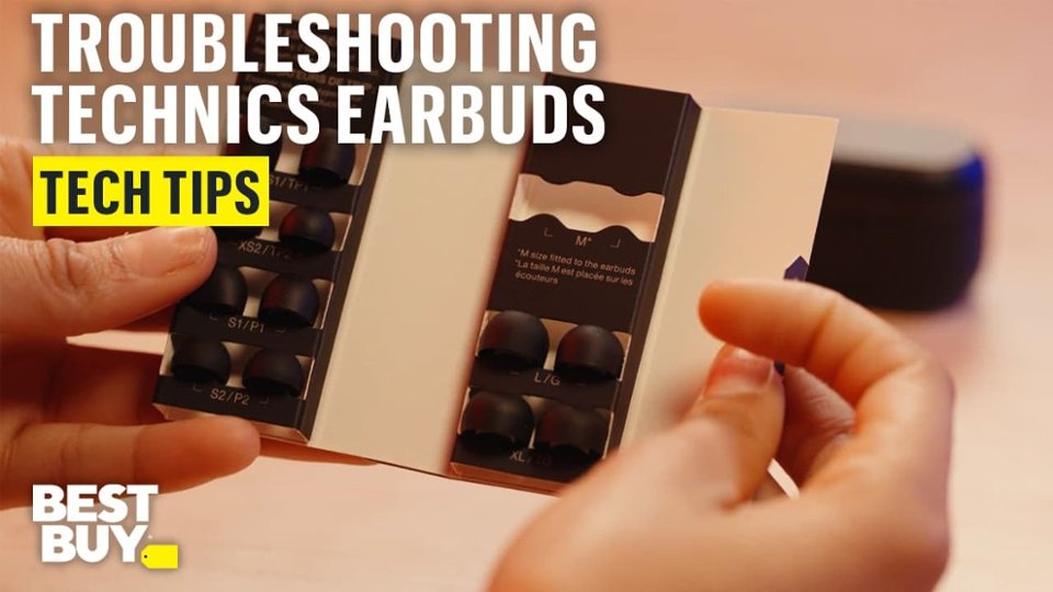 Troubleshooting the Technics Premium HiFi True Wireless Earbuds video 0 minutes 43 seconds