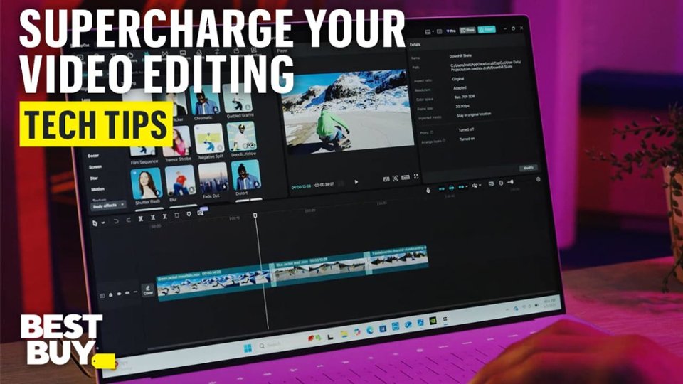 Speed Up Your Video Editing with NVIDIA GeForce RTX 50 Series Laptops video 0 minutes 53 seconds