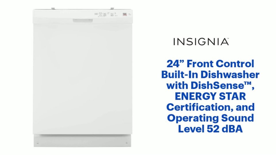 24” Front Control Built-In Dishwasher video 2 minutes 37 seconds
