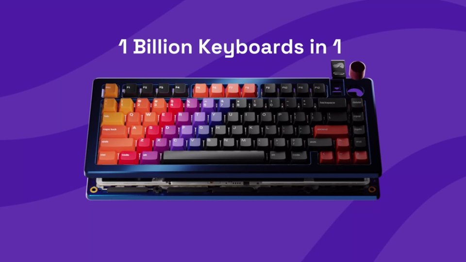 Gaming Keyboard GMMK 3 Pro video video 0 minutes 59 seconds