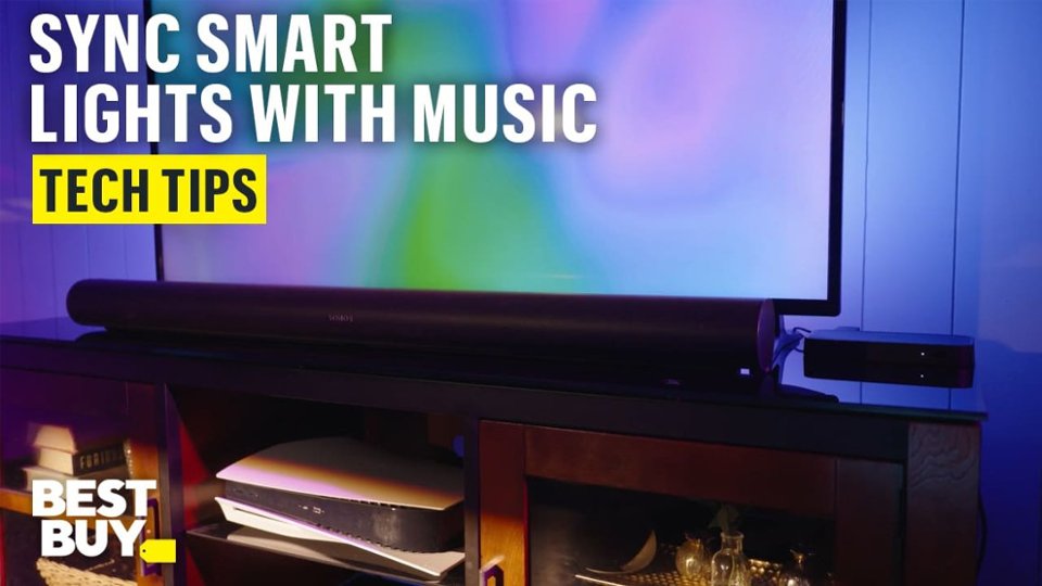 Enabling Music Mode on the Philips Hue Play HDMI Sync Box 8K video 0 minutes 47 seconds