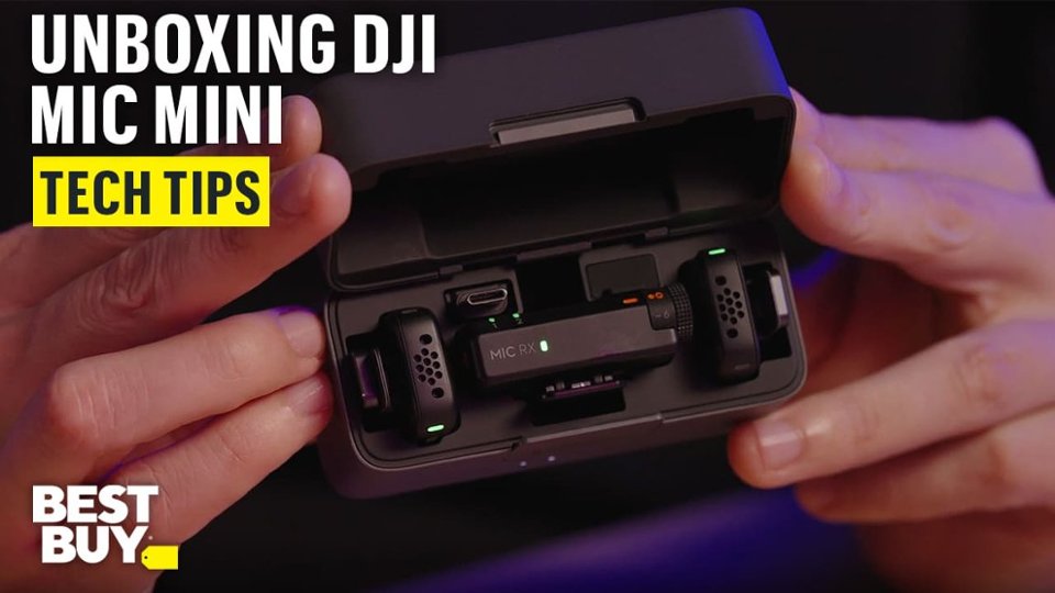 Unboxing the DJI Mic Mini video 0 minutes 46 seconds