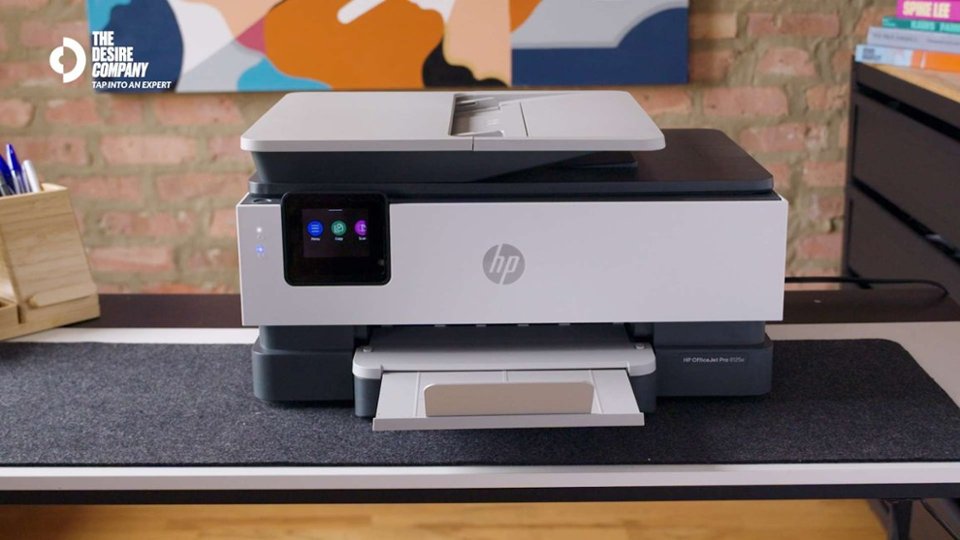 Expert Review by Ciara Jibri for HP OfficeJet Pro 8125e Wireless All-In-One Inkjet Printer video 0 minutes 59 seconds