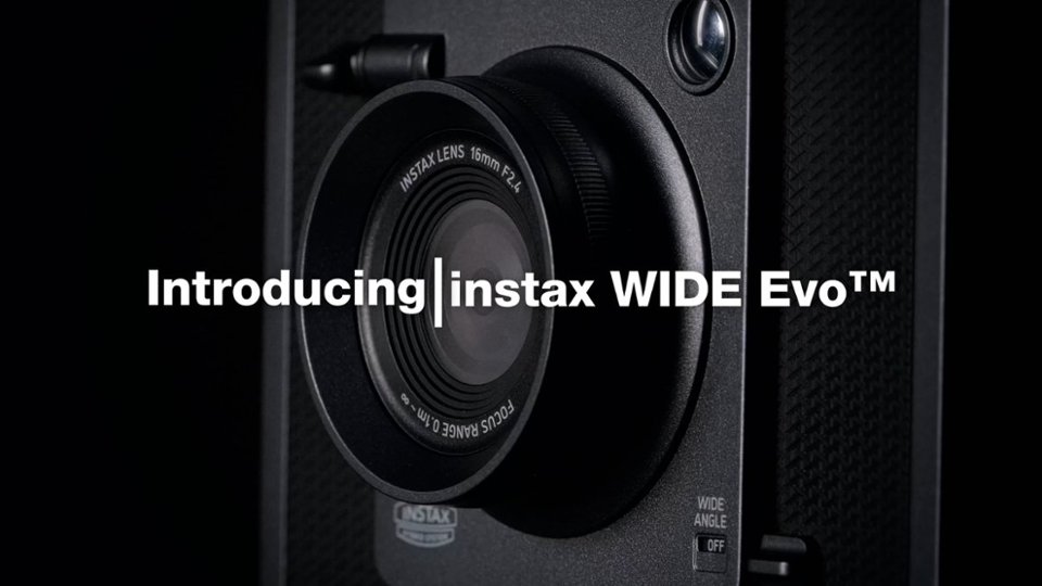 INSTAX WIDE EVO Hybrid Instant Film Camera Tutorial video 0 minutes 30 seconds