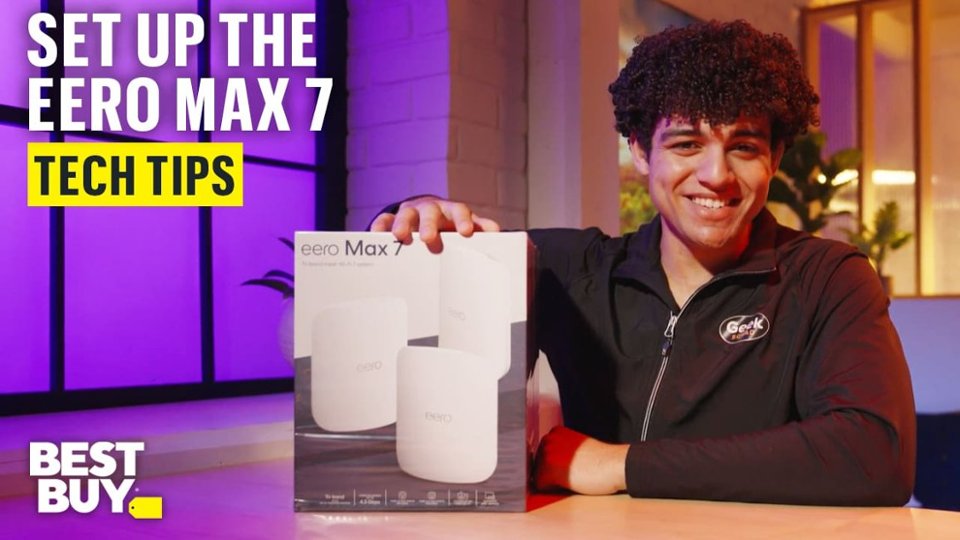 Quick and Easy Setup for the eero Max 7 Mesh Wi-Fi System video 1 minutes 00 seconds