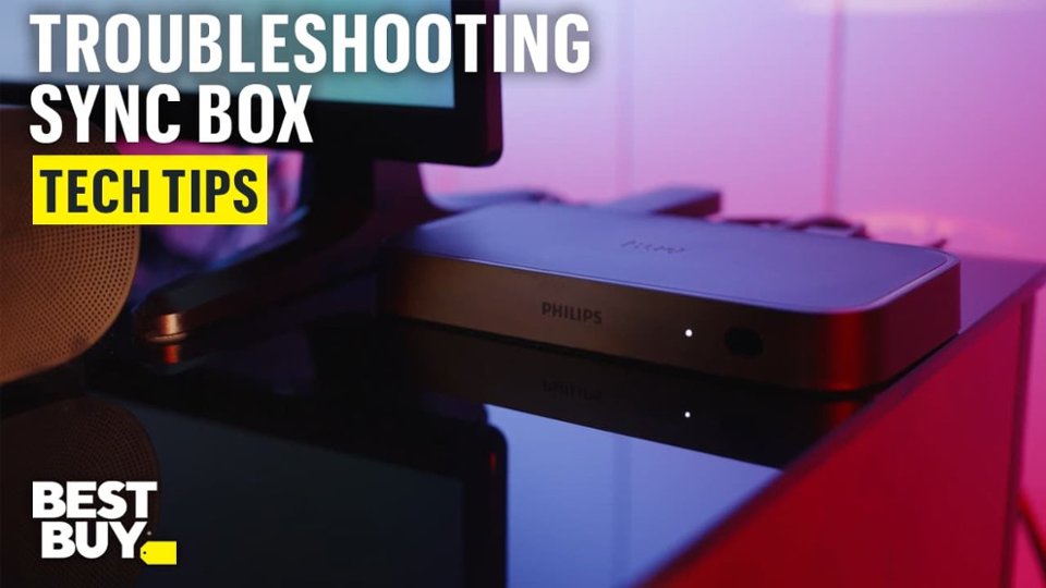 Troubleshooting the Philips Hue Play HDMI Sync Box 8K video 0 minutes 48 seconds