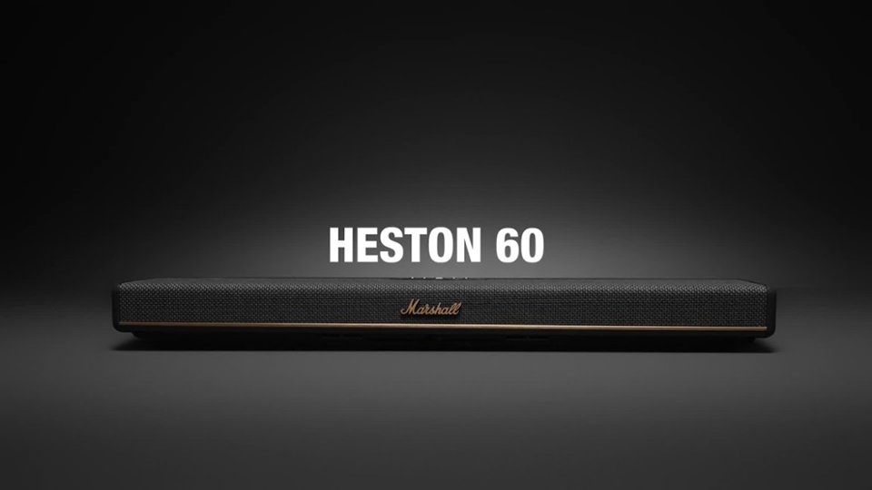Marshall Heston 60 Soundbar Overview video 0 minutes 30 seconds