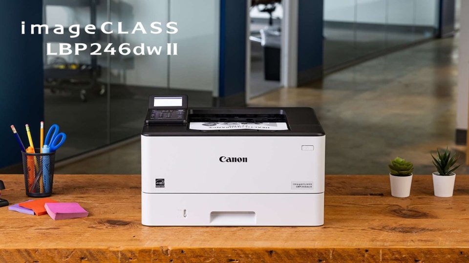 imageCLASS LBP246dw II Wireless Duplex Black & Laser Printer video 1 minutes 17 seconds