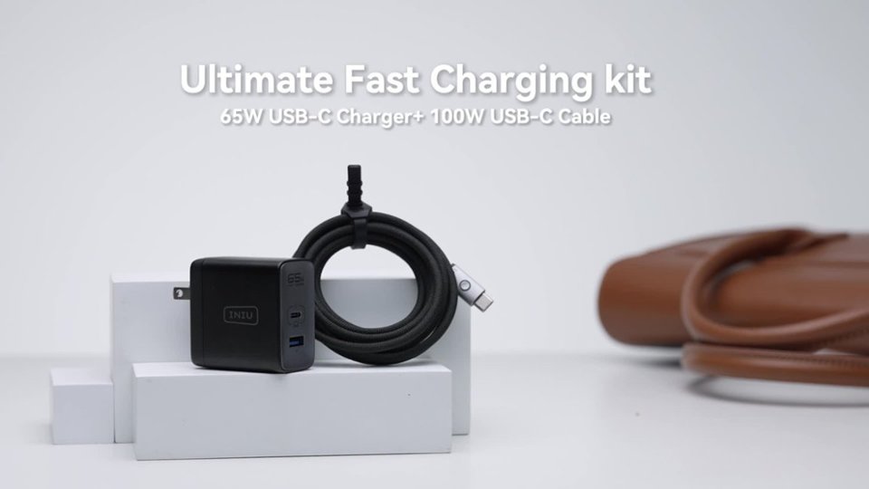 Product Demo of INIU Leopard Charger Kit video 0 minutes 32 seconds