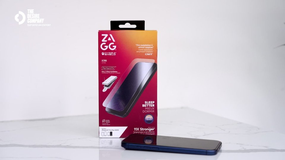 Expert Review by Summer Brown for ZAGG XTR 5 Blue Light Glass Screen Protector for Apple iPhone 17 video 0 minutes 53 seconds