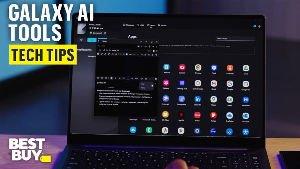 Be Connected and Productive with Samsung Galaxy Book5 Pro video 0 minutes 49 seconds