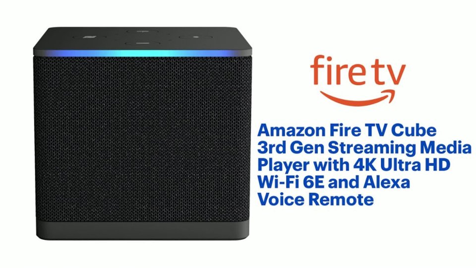 Amazon Fire TV Cube 4K deals with Alexa and Alexa Voice Remote NIB