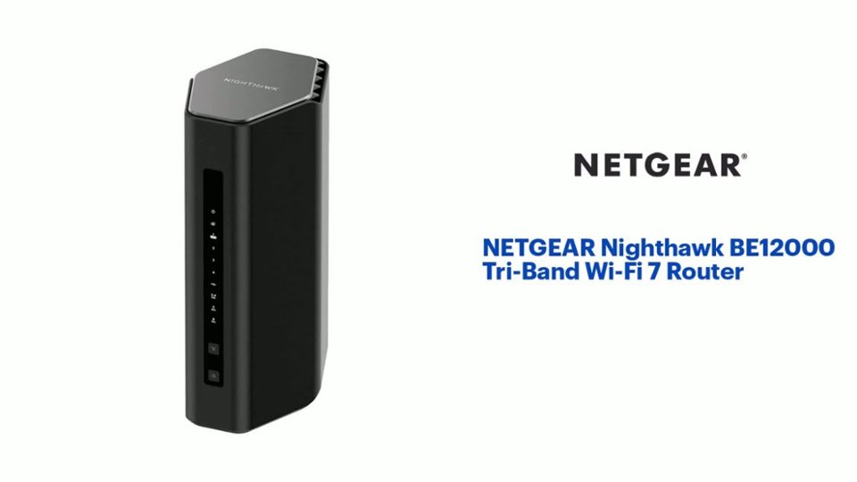 NETGEAR Nighthawk BE12000 Tri-Band Wi-Fi 7 Router Features video 1 minutes 31 seconds
