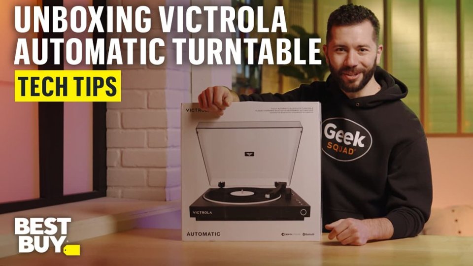 Unboxing the Victrola Automatic Turntable video 0 minutes 53 seconds