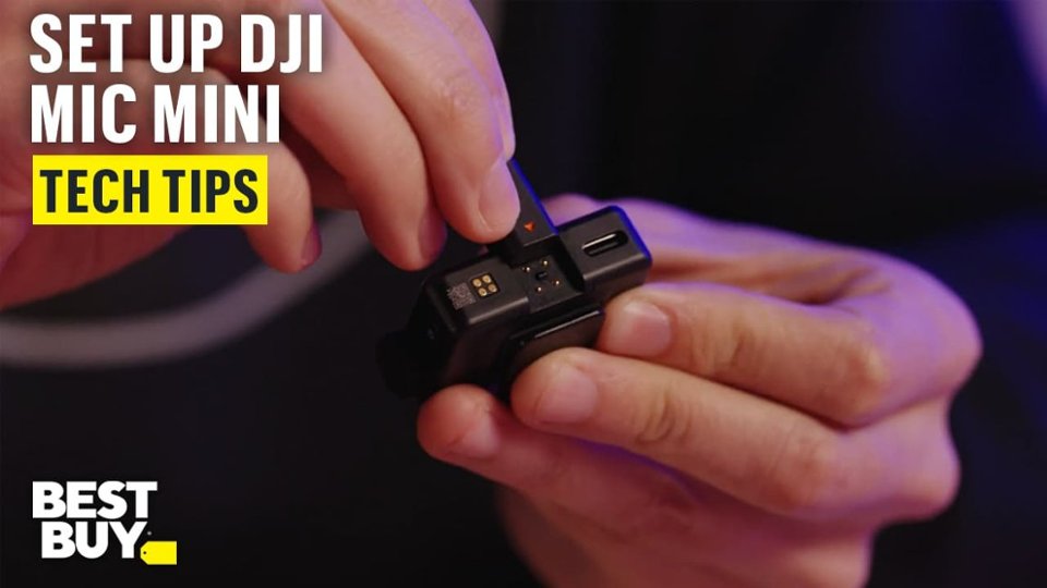 Charging and Setup for the DJI Mic Mini video 0 minutes 44 seconds