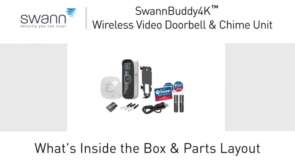 SwannBuddy4K - What's in the Box video 1 minutes 08 seconds