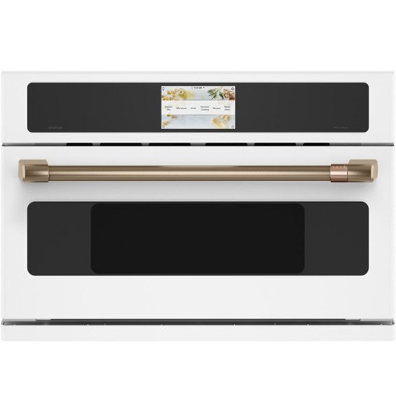 Café - 1.7 Cu. Ft. Convection Built-In Microwave with 120V Five in One Advantium Technology - Matte White