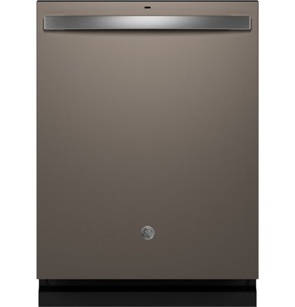 GE - 24" Top Control Built-In Stainless Steel Tub Dishwasher with 3rd Rack, Sanitize Cycle and 47 dBA - Slate