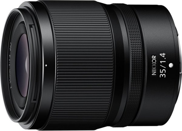 Nikon - NIKKOR Z 35mm f/1.4 Wide Angle lens  for Z Mount Mirrorless Cameras - Black