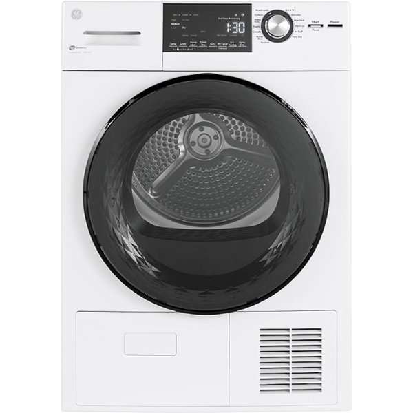 GE - 4.1 Cu. Ft. Stackable 13-Cycle Electric Dryer - White