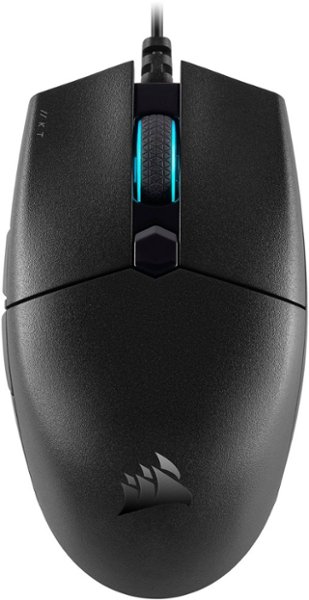 CORSAIR - KATAR PRO Ultra-Light Wired FPS Optical Gaming Ambidextrous Mouse - Wired - Black