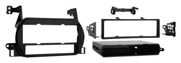Metra - Dash Kit for Select 2002-2004 Nissan Altima DIN - Black
