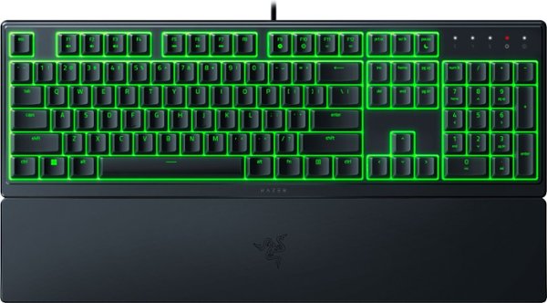 Razer - Ornata V3 X Full-Size Wired Membrane Gaming Keyboard with Chroma RGB Backlighting - Black