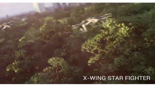Propel X-Wing Starfighter Quadcoptor with Remote Controller video 1 minutes 40 seconds