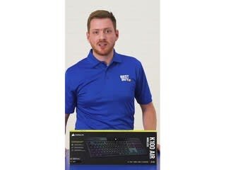 Unboxing - Corsair K100 Air Wireless Gaming Keyboard video 3 minutes 53 seconds
