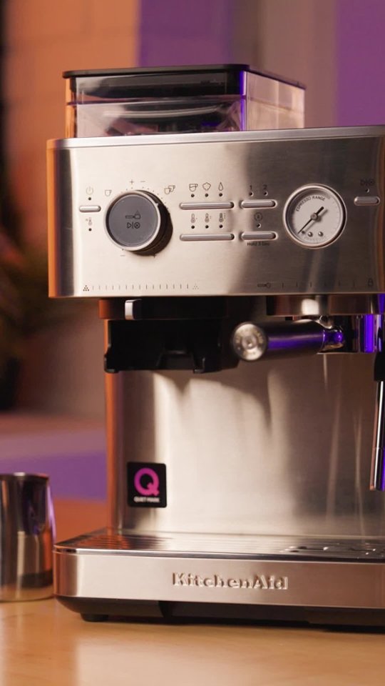 Descaling the KitchenAid Semi Automatic Espresso Machine video 1 minutes 00 seconds