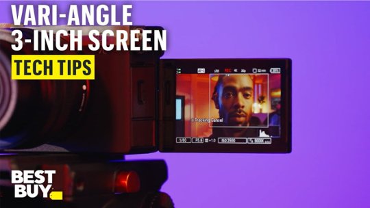 Flexible Operation with a Vari-Angle Monitor on the Sony Alpha 7C II Kit video 0 minutes 54 seconds