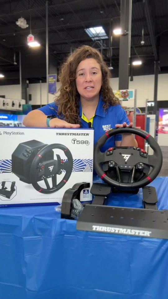 Employee Pick: Drive Into a New Era of Sim Racing with the Thrustmaster T598 video 0 minutes 40 seconds