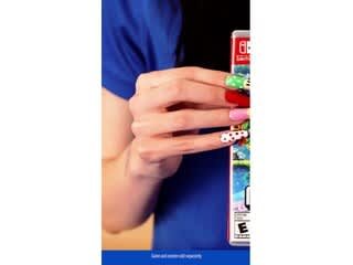 Unboxing - Nintendo Switch, Mario Red Edition + Wonder Game video 1 minutes 35 seconds