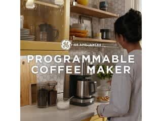 GE Smalls Programmable Coffee Maker Thermal Carafe video 0 minutes 17 seconds