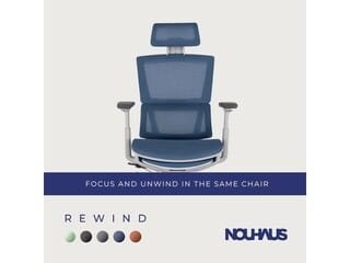 Nouhaus - Rewind Ergonomic Office Chair - Product Overview video 0 minutes 15 seconds
