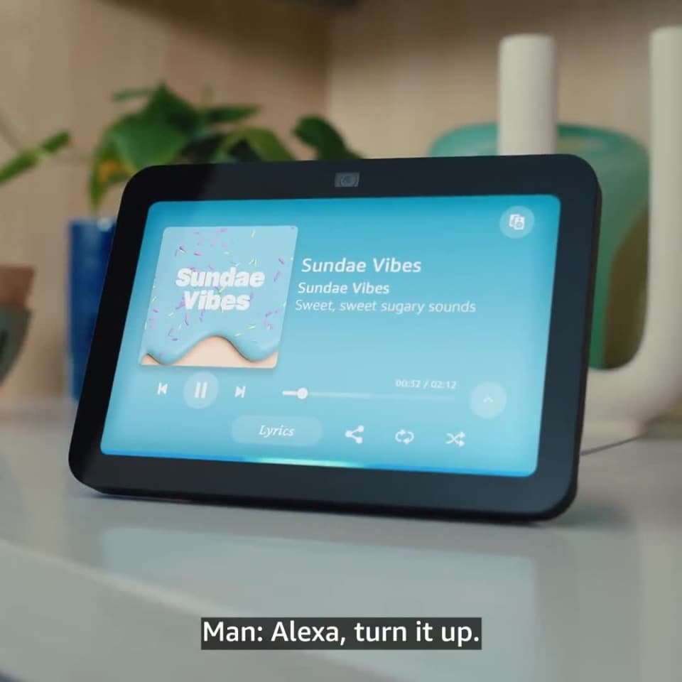 Echo Show 8: Better Inside and Out video 0 minutes 46 seconds