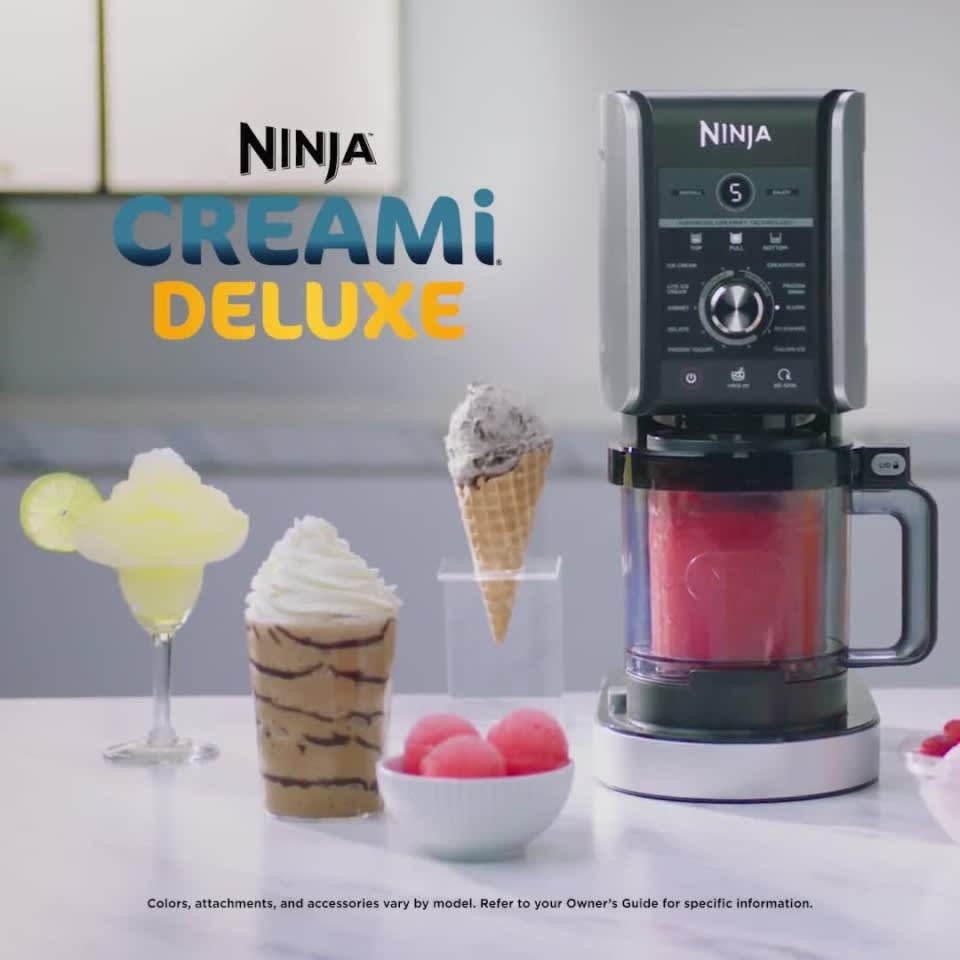 CREAMi Deluxe 11-in-1 Ice Cream and Frozen Treat Maker Overview video 0 minutes 30 seconds