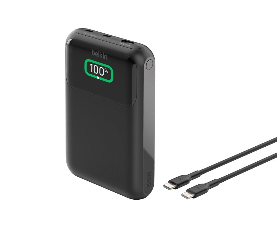 BOOST↑CHARGE Pro 3-Port Laptop Power Bank 20k Portable Charger video 0 minutes 23 seconds