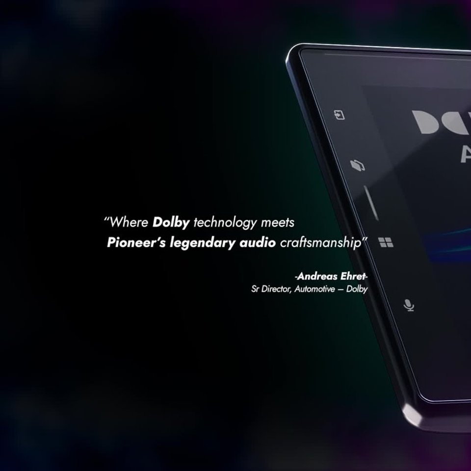 Pioneer Sphera Dolby feature video 0 minutes 33 seconds